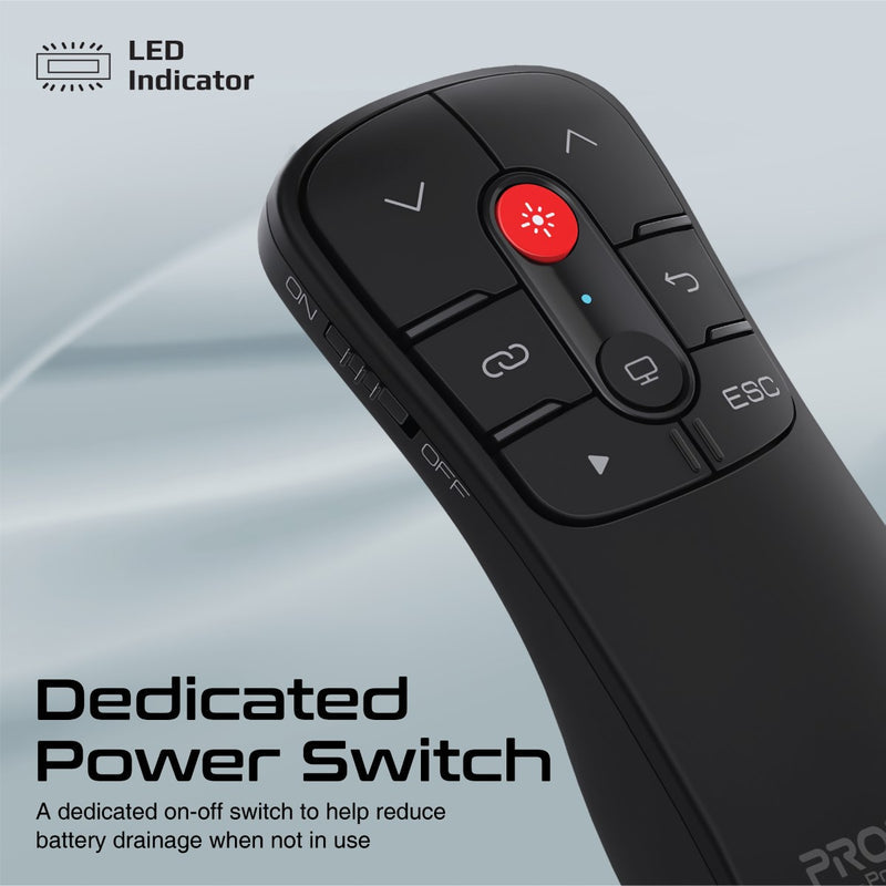 Promate Universal Intuitive Wireless Presenter | PROPOINTER