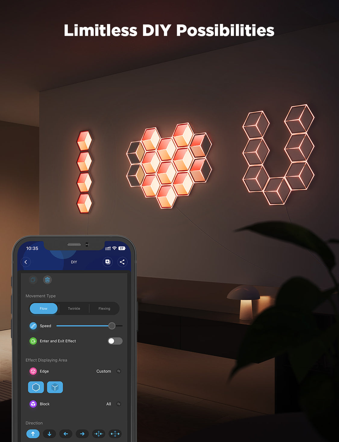 Govee Glide Hexagon Light Panels Ultra 7 Panels