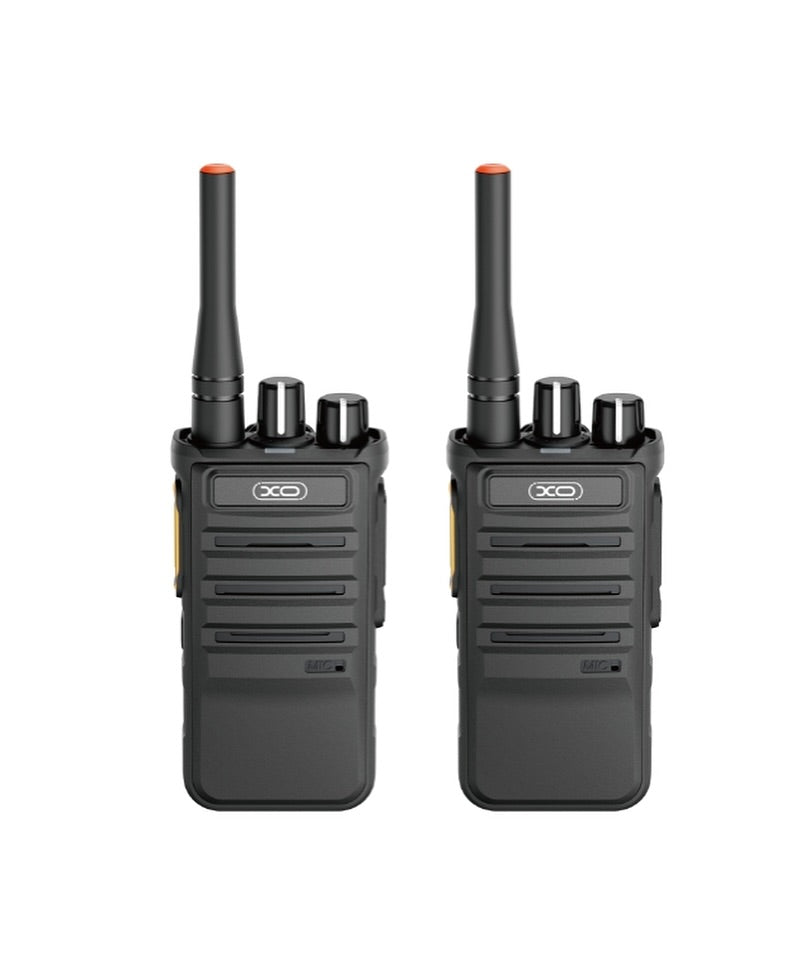 XO Rechargeable Professional Walkie Talkie Pair