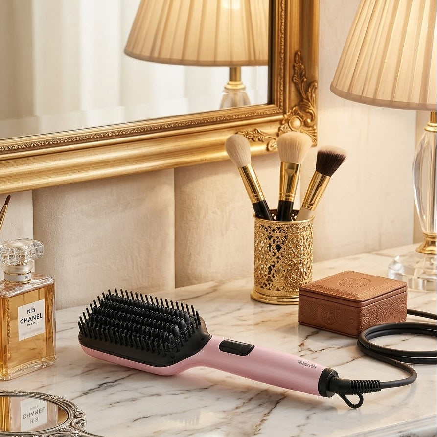 Green Lion Hair Straightener Comb