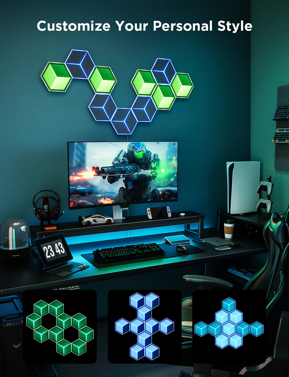 Govee Glide Hexagon Light Panels Ultra 7 Panels