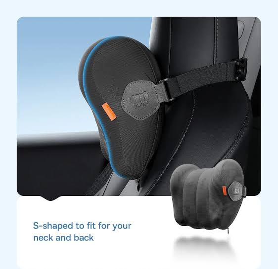 Baseus ComfortRide Series Car Cooling Lumbar Pillow Cluster - Gray